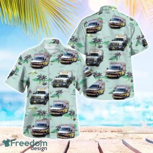 Nature Coast EMS Beach Hawaiian Shirt Gift For Summer Holiday