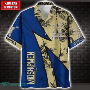 Navy Midshipmen 3D Hawaii Shirt Custom Name Limited Edition