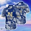 Navy Midshipmen NCAA3 Flower Hawaiian Shirt For Men Women Impressive Gift For Fans