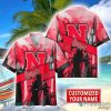 Nebraska Cornhuskers Hawaii Shirt Custom Name Sports Team Beach Shirt