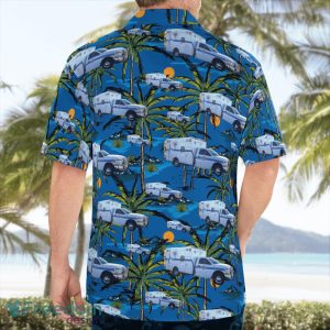 Nye County EMS Tropical 3D Hawaiian Shirt Gift For Summer