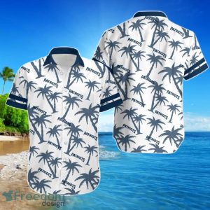 New England Patriots Coconut Tree NFL Gift For Fan Hawaiian Shirt For Men Women