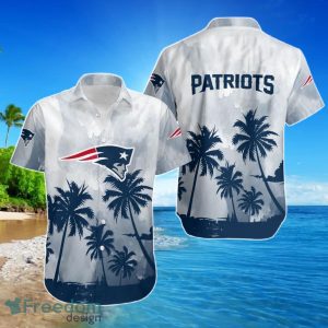 New England Patriots Coconut Trees NFL Gift For Fan Hawaiian Shirt For Men Women