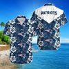 New England Patriots Flowers Hawaii Shirt For Men Women
