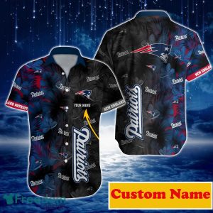 New England Patriots NFL Custom Name Hawaiian Shirt For Men And Women Gift For Fans