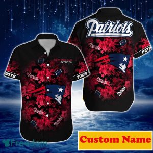 New England Patriots NFL Custom Name Hawaiian Shirt For Men And Women Great Gift For Real Fans
