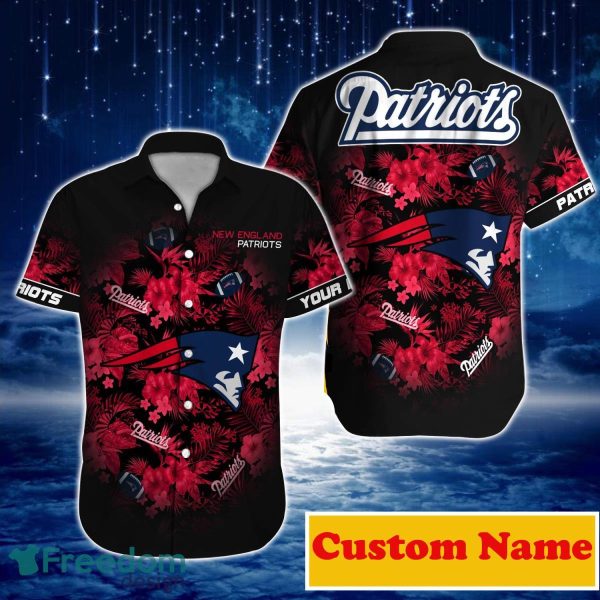 New England Patriots NFL Custom Name Hawaiian Shirt For Men And Women Great Gift For Real Fans