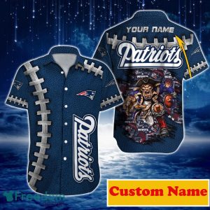 New England Patriots NFL Custom Name Hawaiian Shirt For Men And Women Special Gift For Real Fans