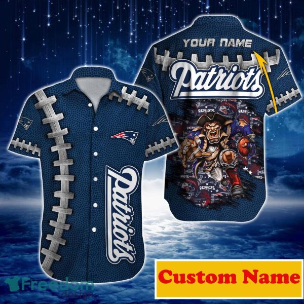New England Patriots NFL Custom Name Hawaiian Shirt For Men And Women Special Gift For Real Fans