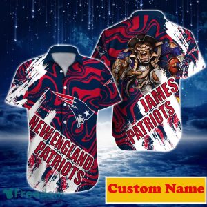 New England Patriots NFL Custom Name Hawaiian Shirt For Men And Women Special Gift For True Fans