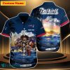 New England Patriots NFL Custom Name Hawaiian Shirt For Men Women Best Gift For Fans