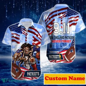 New England Patriots NFL Custom Name Hawaiian Shirt For Men Women Style Gift For Real Fans