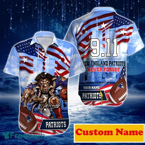 New England Patriots NFL Custom Name Hawaiian Shirt For Men Women Style Gift For Real Fans