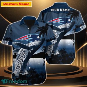 New England Patriots NFL Custom Name Hawaiian Shirt For Men Women Unique Gift For Fan