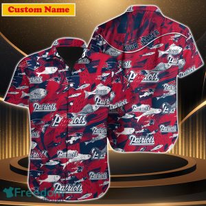 New England Patriots NFL Custom Name Hawaiian Shirt For Men Women Unique Gift For Real Fan