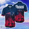 New England Patriots NFL Flower Hawaiian Shirt Best Gift For Fans