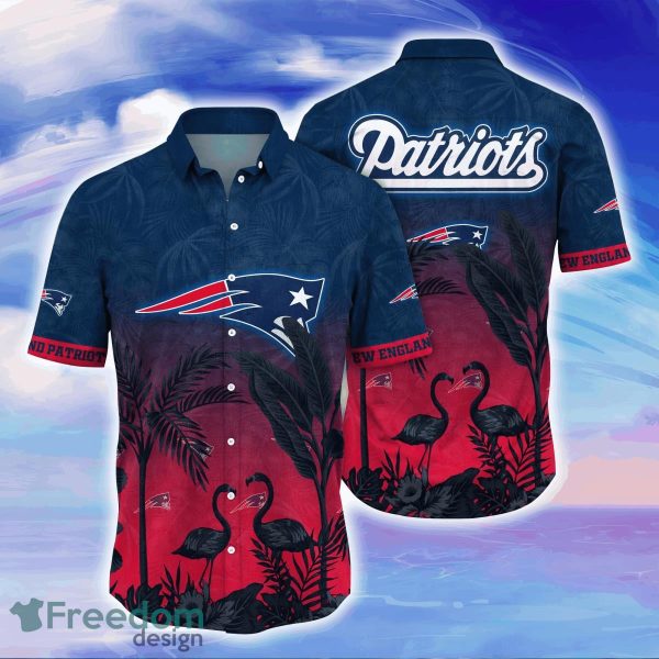 New England Patriots NFL Flower Hawaiian Shirt Best Gift For Fans