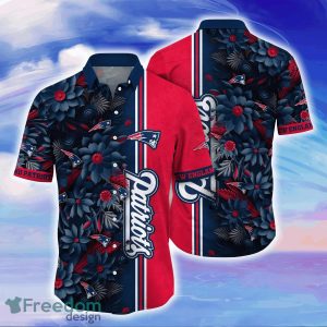 New England Patriots NFL Flower Hawaiian Shirt For Men Women Great Gift For Real Fans