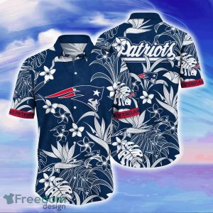 New England Patriots NFL Flower Hawaiian Shirt For Men Women Impressive Gift For Fans