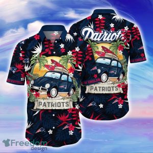 New England Patriots NFL Flower Hawaiian Shirt For Men Women Unique Gift For Fans