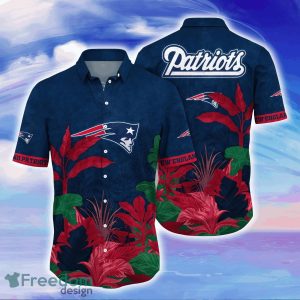New England Patriots NFL Flower Hawaiian Shirt Great Gift For Men Women Fans