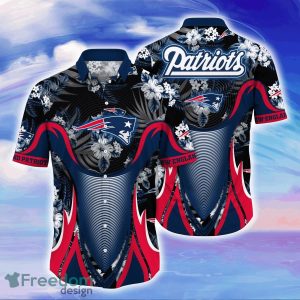 New England Patriots NFL Flower Hawaiian Shirt Impressive Gift For Men Women Fans