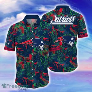 New England Patriots NFL Flower Hawaiian Shirt Special Gift For Fans