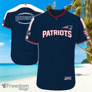 New England Patriots NFL National Football League Dark Shirt Hawaiian Summer Beach Shirt Full Print