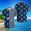 New England Patriots Stripes And Skull Hawaii Shirt For Men Women