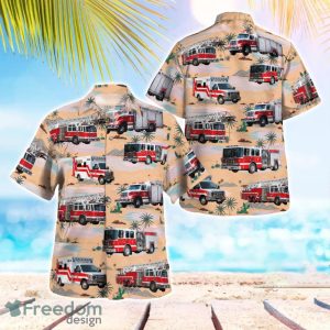 New Hampshire Fire Academy & Emergency Medical Services Tropical 3D Hawaiian Shirt Gift For Summer
