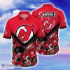 New Jersey Devils NHL Flower Hawaiian Shirt For Men Women Best Gift For Real Fans