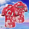 New Jersey Devils NHL Flower Hawaiian Shirt For Men Women Impressive Gift For Fans