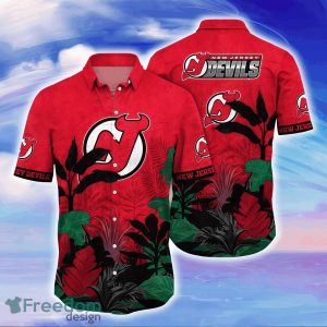 New Jersey Devils NHL Flower Hawaiian Shirt Great Gift For Men Women Fans