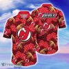 New Jersey Devils NHL Flower Hawaiian Shirt Impressive Gift For Fans