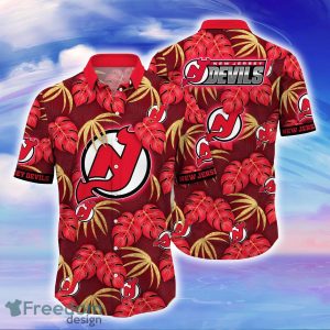 New Jersey Devils NHL Flower Hawaiian Shirt Impressive Gift For Fans