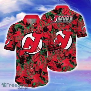 New Jersey Devils NHL Flower Hawaiian Shirt Special Gift For Fans
