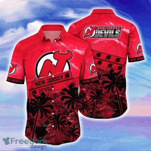 New Jersey Devils NHL Flower Hawaiian Shirt Style Gift For Fans