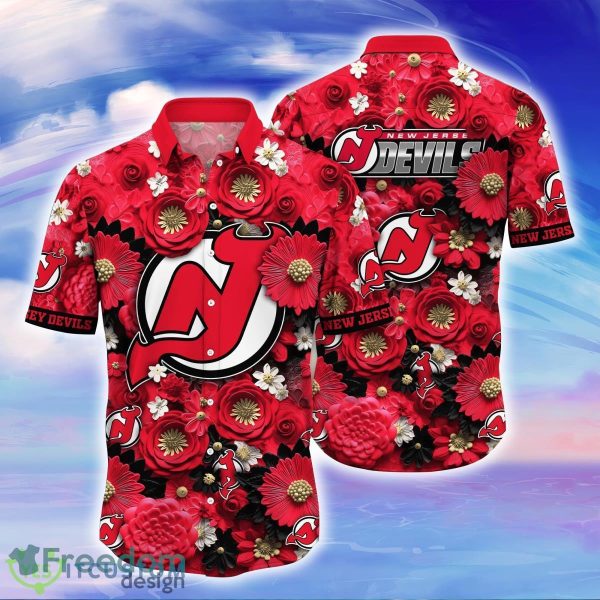 New Jersey Devils NHL Hawaiian Shirt For Men Women Fans