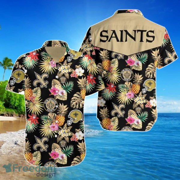New Orleans Saints Hawaiian Shirt For Men Women Summer Beach For Fans