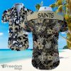 New Orleans Saints Logo Football Fans Hawaiian Summer Beach Shirt Full Print