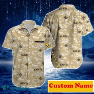 New Orleans Saints NFL Custom Name Hawaiian Shirt For Men And Women Gift For Real Fans