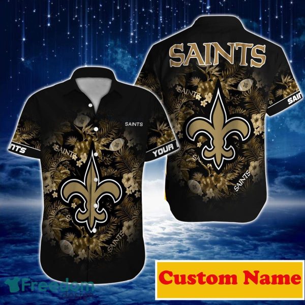 New Orleans Saints NFL Custom Name Hawaiian Shirt For Men And Women Great Gift For Real Fans