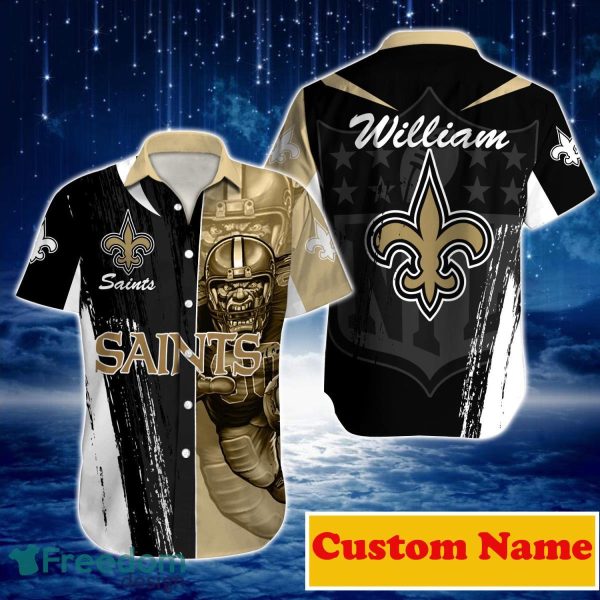 New Orleans Saints NFL Custom Name Hawaiian Shirt For Men Women Best Gift For Real Fans