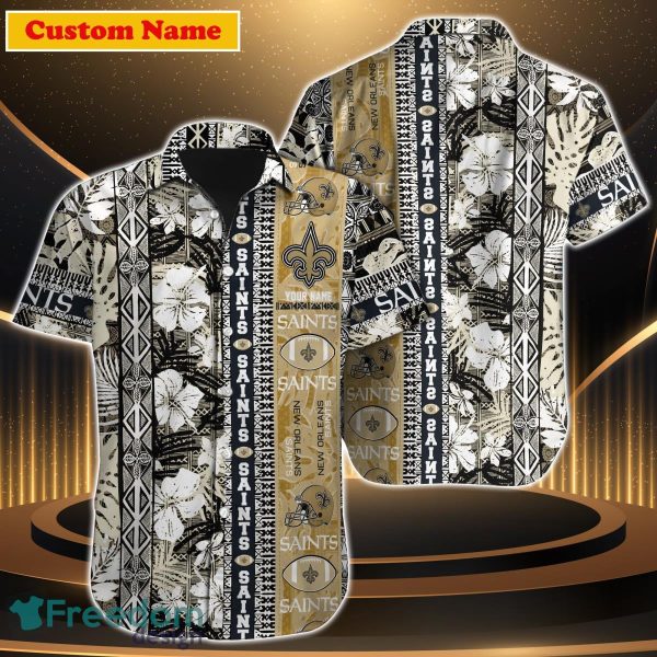 New Orleans Saints NFL Custom Name Hawaiian Shirt For Men Women Style Gift For Fan