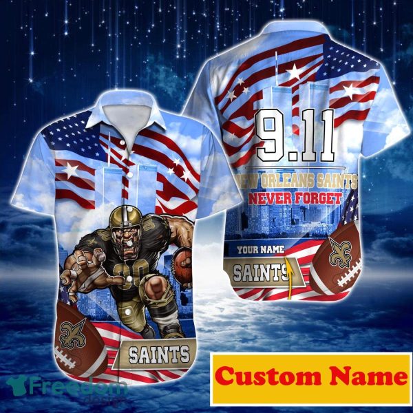 New Orleans Saints NFL Custom Name Hawaiian Shirt For Men Women Style Gift For Real Fans