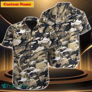 New Orleans Saints NFL Custom Name Hawaiian Shirt For Men Women Unique Gift For Real Fan