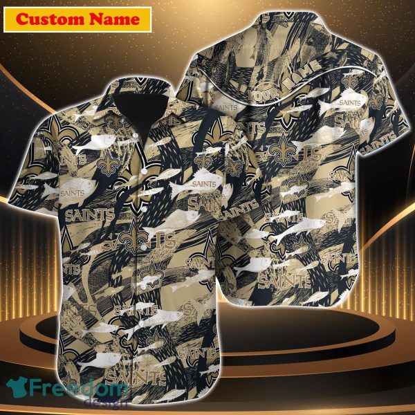 New Orleans Saints NFL Custom Name Hawaiian Shirt For Men Women Unique Gift For Real Fan