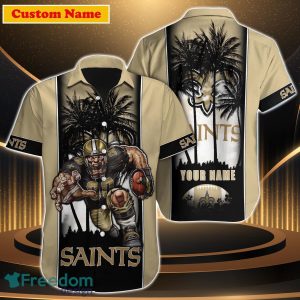 New Orleans Saints NFL Custom Name Hawaiian Shirt Special Gift For Men Women