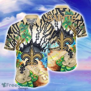 New Orleans Saints NFL Flower Hawaiian Shirt For Men Women Best Gift For Fans