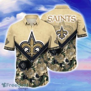 New Orleans Saints NFL Flower Hawaiian Shirt For Men Women Best Gift For Real Fans